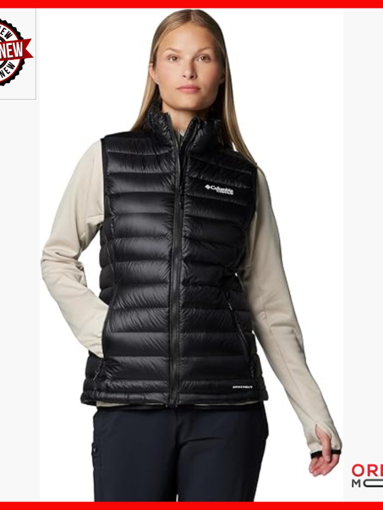 Women's Down Vest 700 Fill Packable Water-Resistant Active Fit